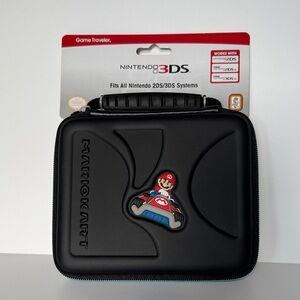 Nintendo 3DS Black Game Traveler Case Mario Kart (fits all 2DS/3DS Systems)